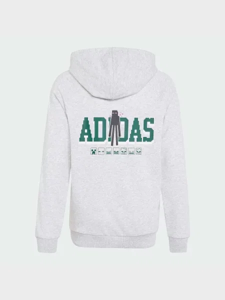 Детское худи Adidas серое