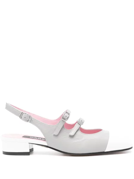 Pantofi cu toc Carel Paris din piele gri