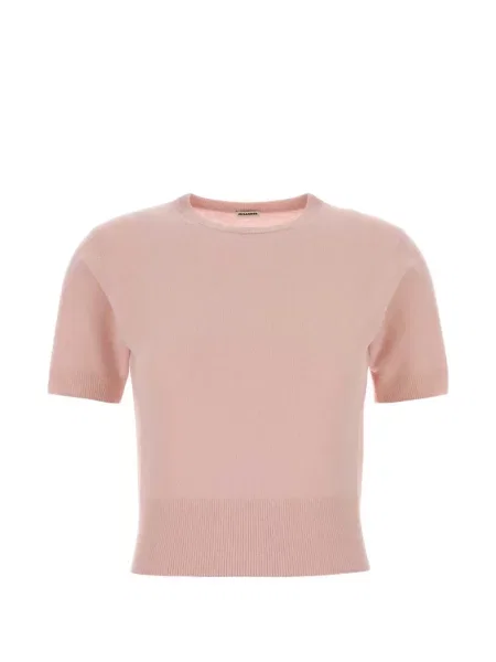 Tricou Jil Sander tricotate roz
