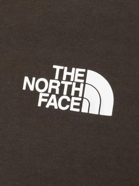 Μπλούζα The North Face καφέ