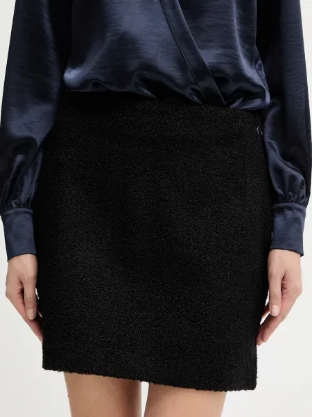 Guess spódnica ZITA mini prosta czarny