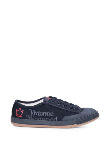 Sală de gimnastică sneakerși Vivienne Westwood cu imprimeu animal print negru