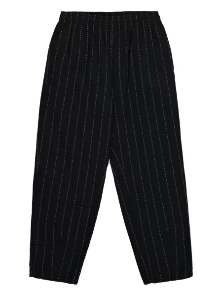 Pantaloni Neighborhood cu dungi negru