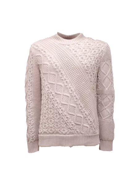 Sweter Paolo Pecora wełniany biały