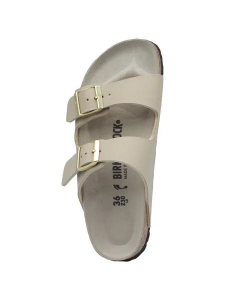 Pantofle Birkenstock béžové