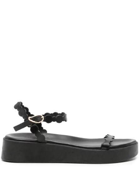 Sandale Ancient Greek Sandals din piele negru