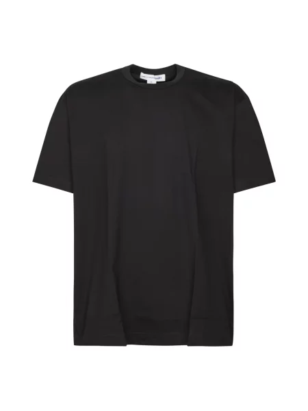 Koszulka Comme Des Garcons z nadrukiem czarna