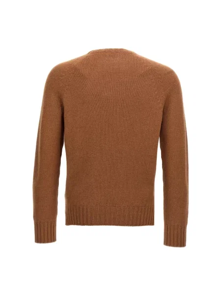 Sweter Ma'ry'ya wełniany brązowy