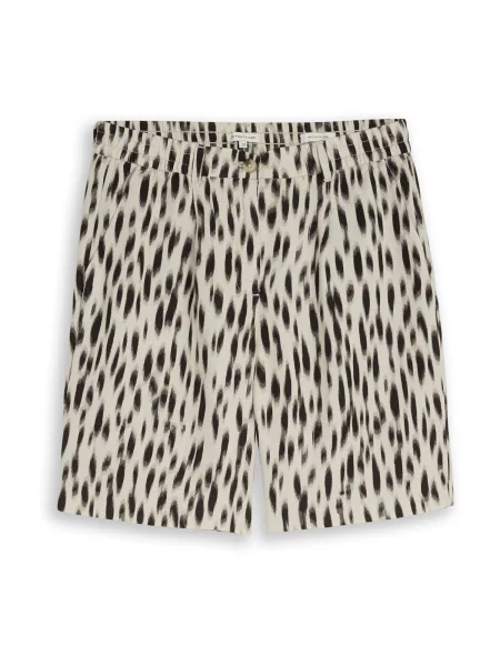 TOM TAILOR Pantaloni cutați nisipiu negru