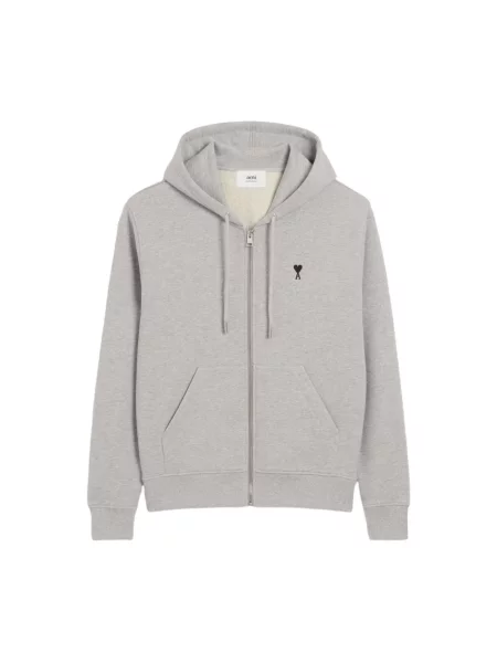 Sweter Ami Paris szary