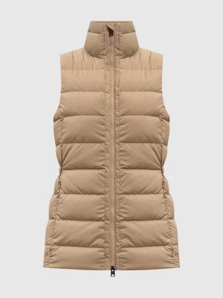 Пуховый жилет Woolrich коричневый