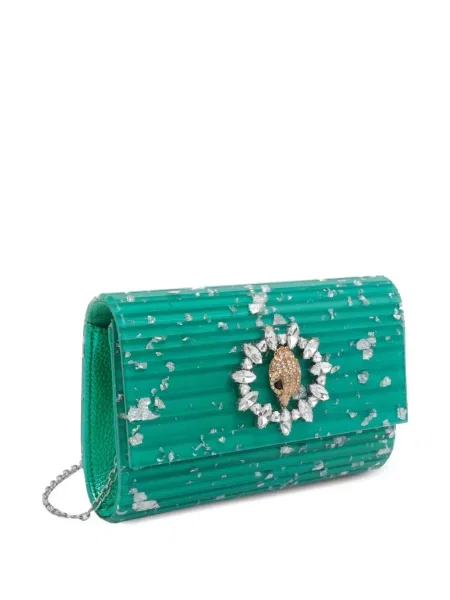 Geantă plic Kurt Geiger London verde