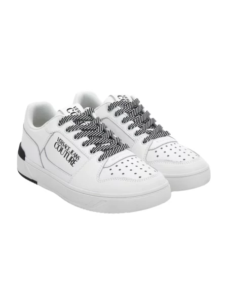Sneakersy Versace Jeans Couture skórzane białe