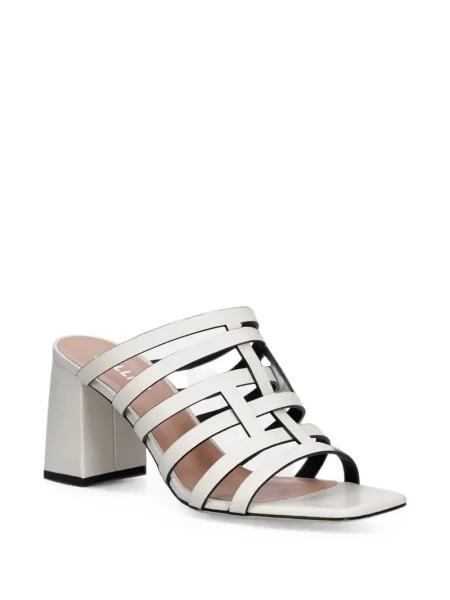 Sandale Pollini din piele alb