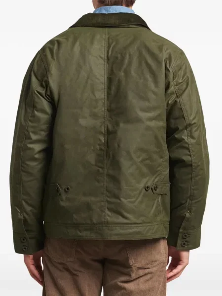 Gulerat geacă Filson de catifea cord verde