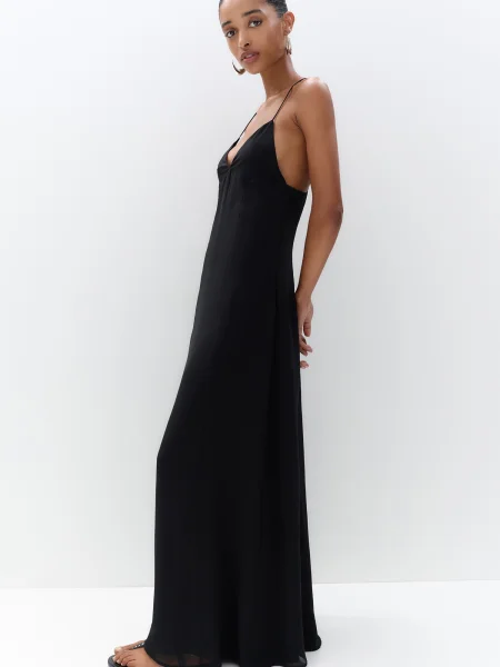 Pull&Bear Rochie de vară negru