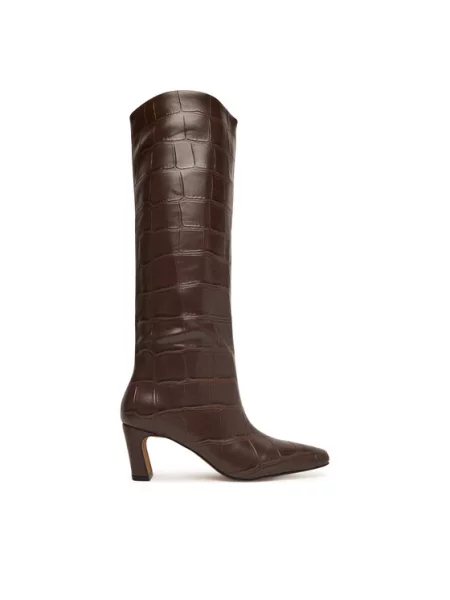 Čizme Aldo Bethie Tamno smeđa