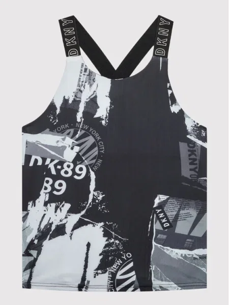 DKNY топ M черен