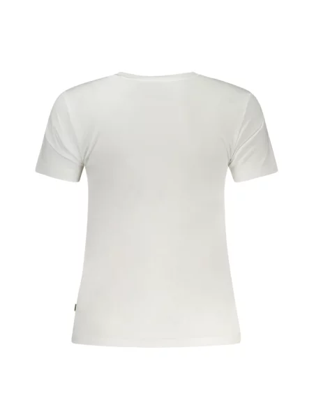 T-shirt basic Guess biały