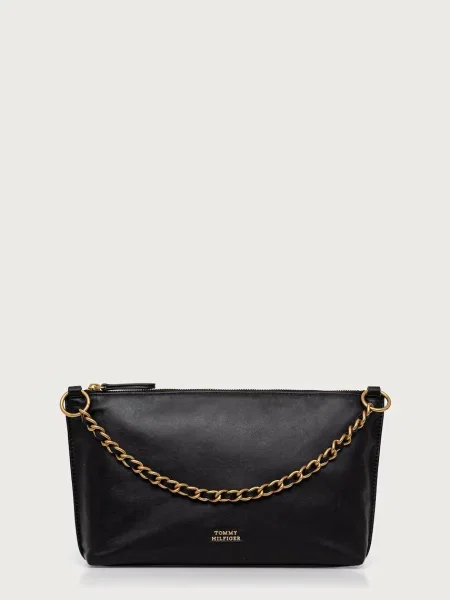 Rucsac Tommy Hilfiger din piele negru