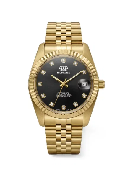 Ceas Richelieu Swiss negru