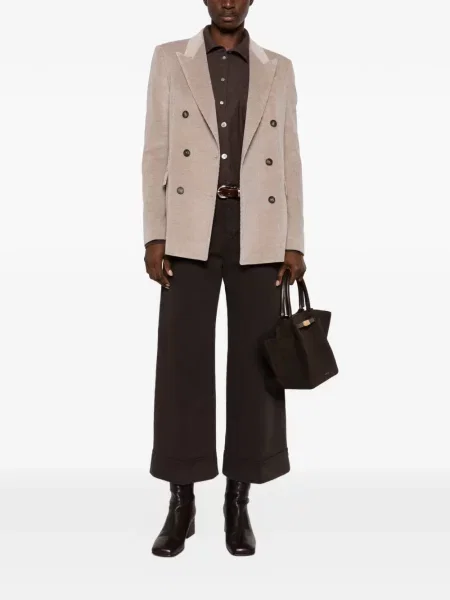 Decupat pantaloni Mason's maro