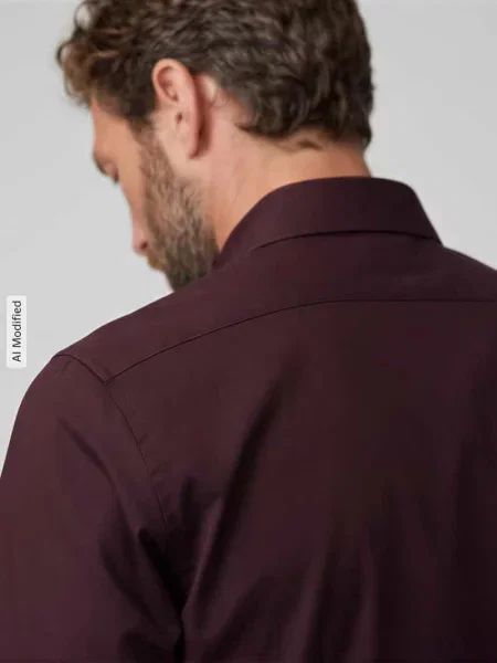 Body krój slim fit koszula biznesowa z bardzo długim rękawem Olymp Level 5