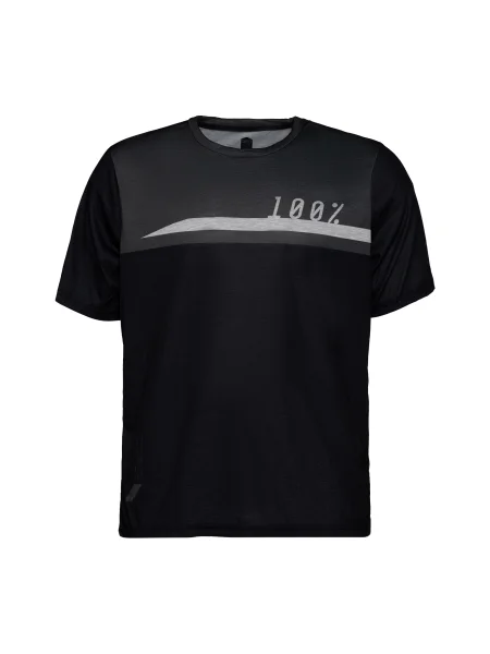 Тениска 100% от джърси черно