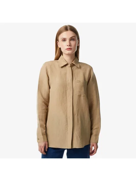 Lacoste Koszulka Lacoste czerwona