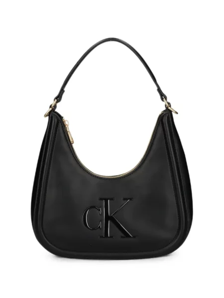 Geantă Calvin Klein cu autograf negru