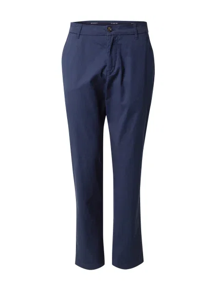 La Martina Pantaloni eleganți marin albastru