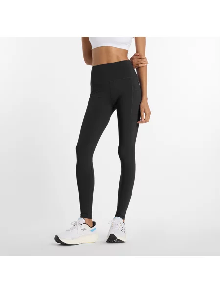 Spodnie New Balance do biegania czarne