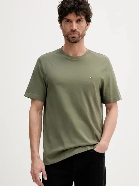 Тениска Tommy Hilfiger зелено
