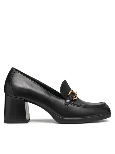 Pantofi cu toc Geox din piele negru