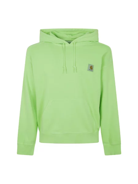 Bluza z kapturem Carhartt Wip z kapturem zielona