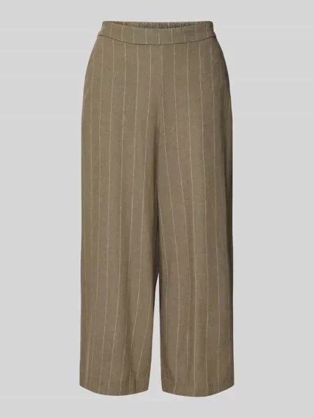 Kuloty o kroju regular fit ze wzorem w cienkie prążki model ‘MINDY’ Vero Moda