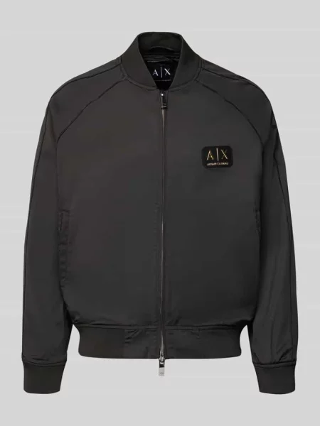 Kurtka bomber Armani Exchange czarny