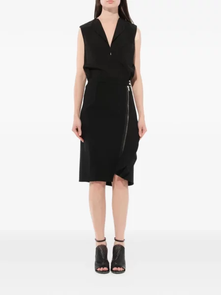 Asimetrična suknja Givenchy crna