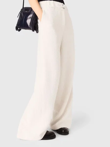 Твідові штани Maje білі