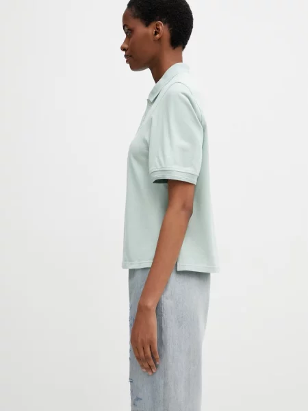 Tricou polo Mm6 Maison Margiela verde