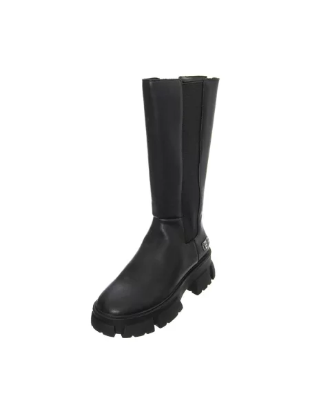 Botki Steve Madden skórzane czarne