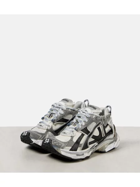 Sneakerși Balenciaga Runner gri
