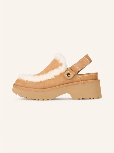 Ugg Klapki Mules Na Platformie Esmee Clog braun