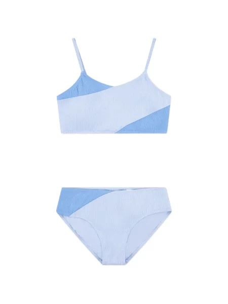 Bikini dziecięce Abercrombie Fitch niebieskie