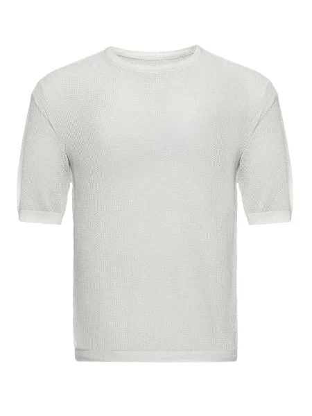 Antioch Pulover verde alb