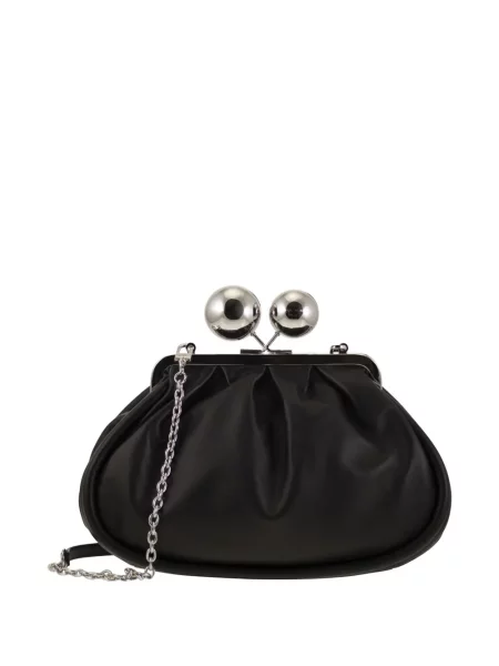 Geantă de călătorie Weekend Max Mara din piele negru