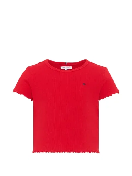 Gyerek póló Tommy Hilfiger piros