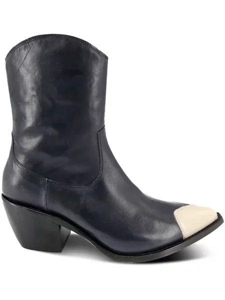 Botine Madison.maison cu motiv cu inimi cowboy albastru