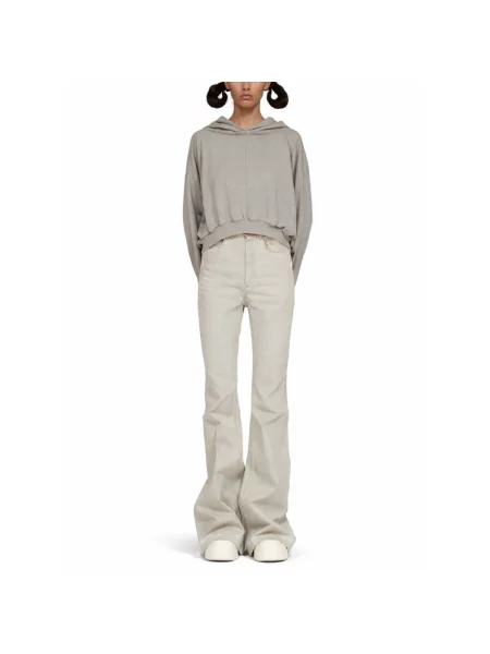 Jeansy Rick Owens beżowe