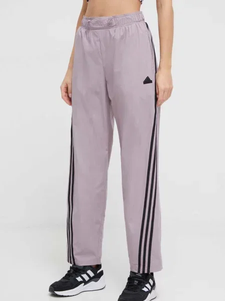 Панталон adidas 0 лилаво с десен виолетово